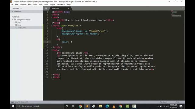 #HTML#CSS#BOOTSTRAP How to insert background image in HTML 5 | Jelly Coder смотреть онлайн
