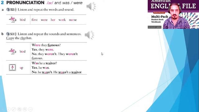 American English File 2nd Edition Starter Part 9B смотреть онлайн