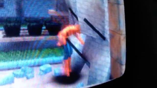 Spider-Man Web of shadows Amazing Allies Edition (PS2) GLITCH-Spidey humps a wall смотреть онлайн