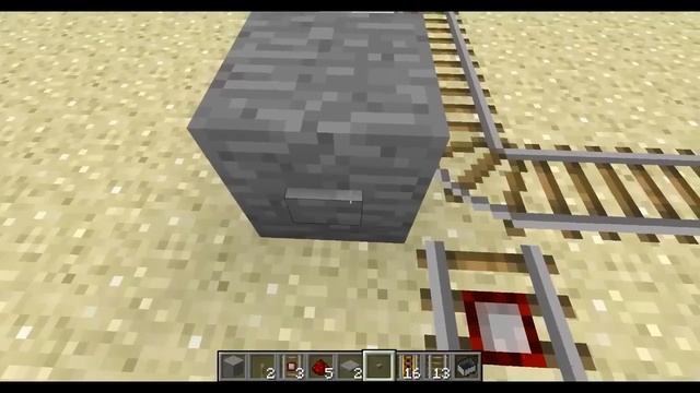 Minecraft - Making Rail Switches to Switch Tracks смотреть онлайн