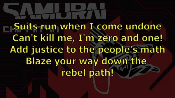 Chippin' In by SAMURAI (Refused) [karaoke]