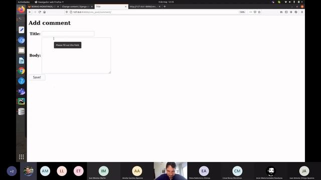 Django. Formularios a partir modelos (2) смотреть онлайн