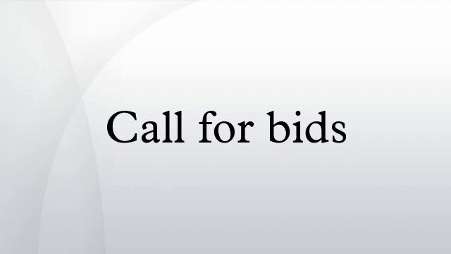 Call for bids смотреть онлайн