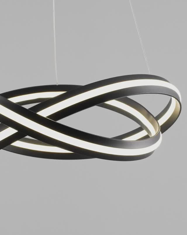 Светодиодная подвесная люстра с пультом Moderli V2895-PL Novas смотреть онлайн