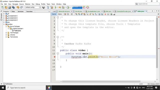 Netbeans No Main class found error Solution. смотреть онлайн