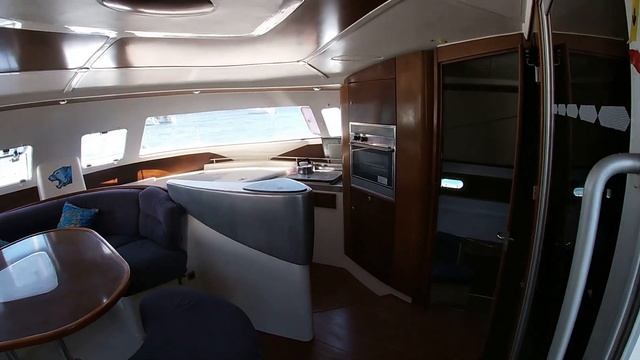 SOLD! Walk through the Fountaine Pajot Bahia 46 Maestro owners version catamaran смотреть онлайн