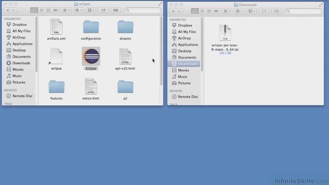 Eclipse Java IDE Tutorial | Install Eclipse for Mac смотреть онлайн