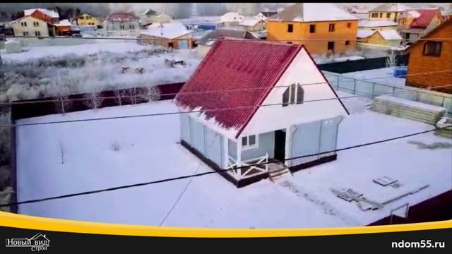 Закончили строительство | Обзор с квадрокоптера | Деревня «Зеленое поле» смотреть онлайн