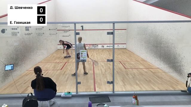 13.10.23 - 1 Корт - Moscow Squash Open 2023 смотреть онлайн