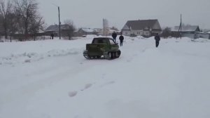 Самодельный гусеничный вездеход из ОКИ