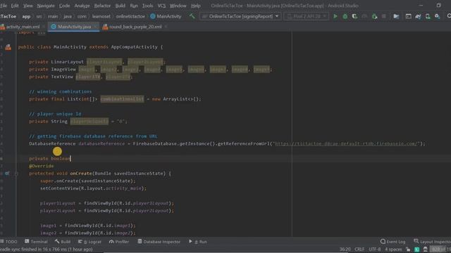 How to create Online Tic Tac Toe game using Firebase in Android Studio | Part - 2 | Connect Firebas смотреть онлайн