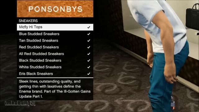 GTA 5 Online Wishlist Air Mags Sneakers Space Docker Delorean TOP 5 Concept смотреть онлайн