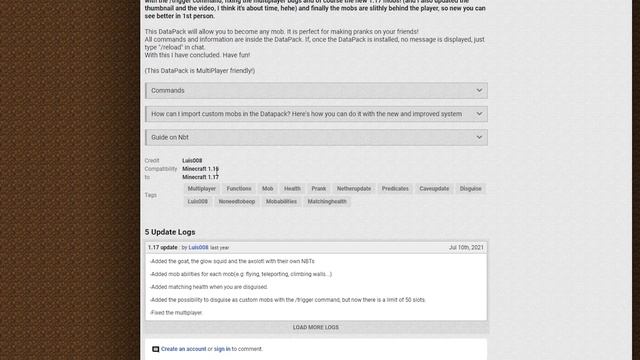 How to Morph into Mobs and Animals without Mods or Plugins - Minecraft Java смотреть онлайн