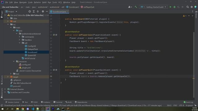 Scoreboards - Spigot Plugin Development (2022) смотреть онлайн
