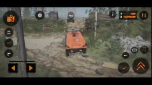 MudRunner Mobile | Миссия 2: Починить и Заправить ( и не затупить ).