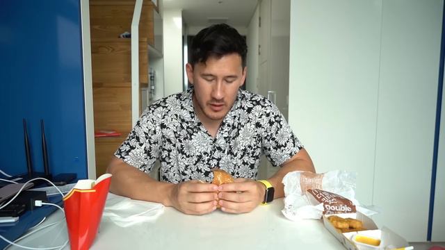KOREAN McDonalds Vs AMERICAN McDonalds (mukbang?)