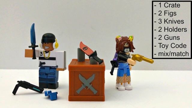 Roblox Murder Mystery Set & Code, Unboxing Roblox Toys & Collectibles + REVEAL of present!! смотреть онлайн