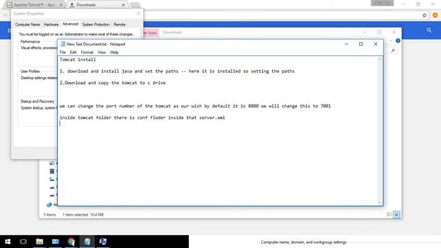 Install latest Apache Tomcat 9 server in windows10 смотреть онлайн