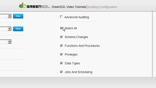 08 GreenSQL Auditing Policy Configuration смотреть онлайн