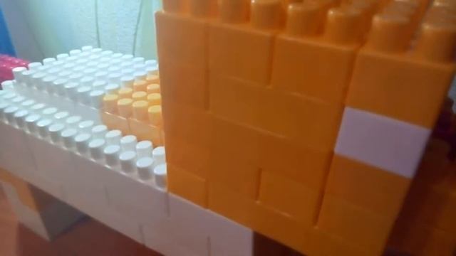 Как собрать Майнкрафт КОТА из Конструктора КРОХА *** КОТ-КУБОКОТ )))