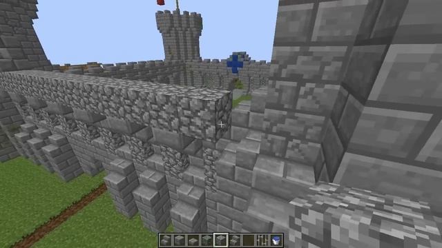 Как построить Замок в Minecraft - ЧАСТЬ 1 - [Средневековье] смотреть онлайн