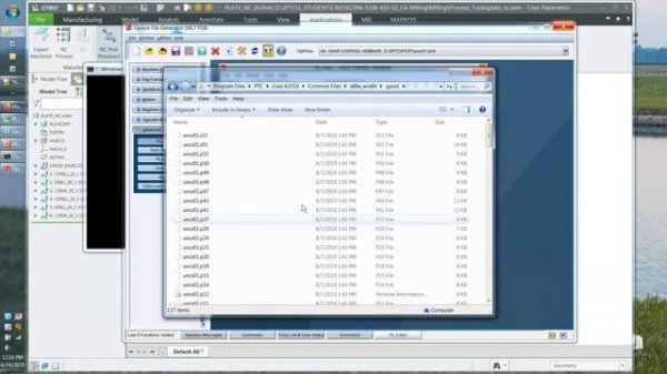 Creo NC Postprocessor Development