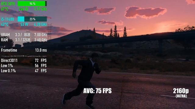 Intel Core i5-11400 + RTX 3070 — Test in 10 Games! [1080p, 1440p, 4K] смотреть онлайн