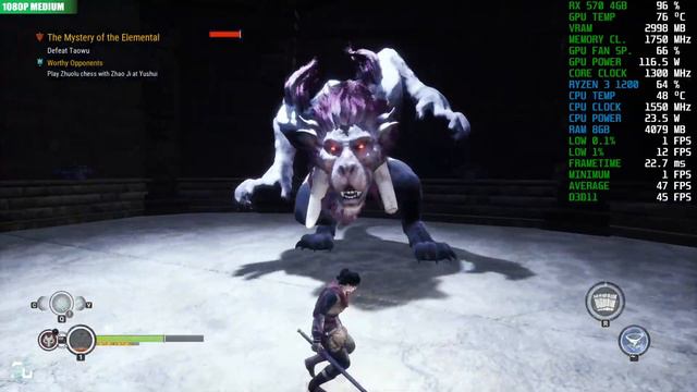 Xuan Yuan Sword 7 RX 570 4GB RYZEN 3 1200 смотреть онлайн