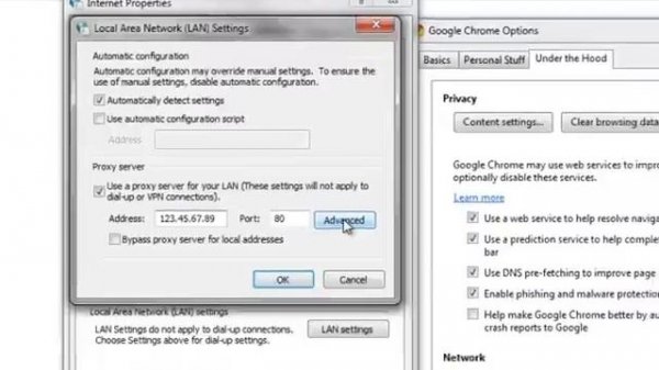How to Configure Google Chrome with a Proxy Server