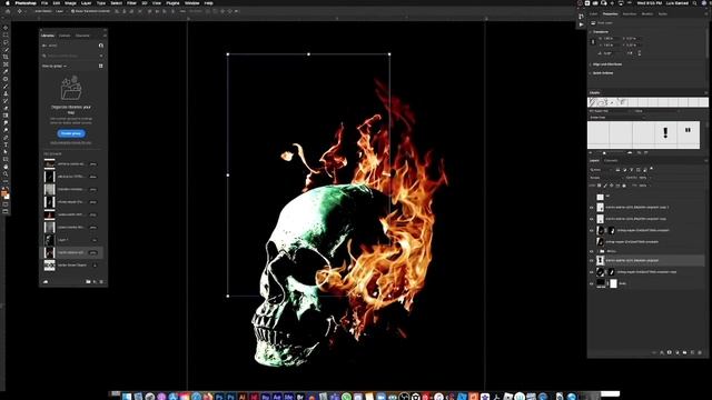 DESIGNING A T-SHIRT FOR AC/DC | PHOTOSHOP 2021 TUTORIAL смотреть онлайн