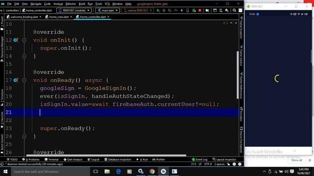 Google SignIn in Flutter with Firebase using GetX || Flutter || GetX смотреть онлайн