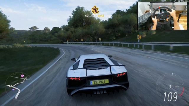 Lamborghini Aventador Superveloce | Forza Horizon 5 | Simagic Alpha Mini GTS Wheel Game Play смотреть онлайн