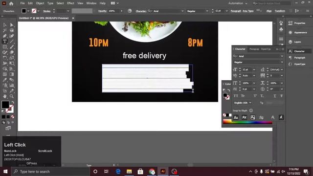 simple restaurant menu design In Illustrator #foodmenu смотреть онлайн