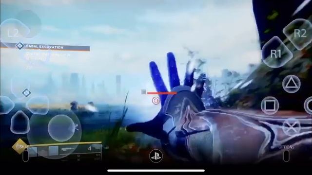 Destiny 2 on iOS via PS4 Remote Play смотреть онлайн