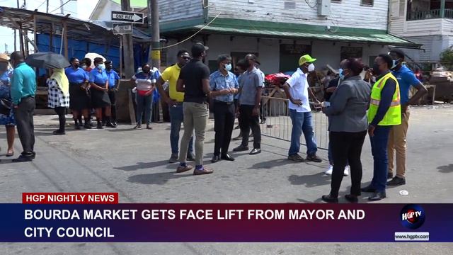 BOURDA MARKET GETS FACE LIFT FROM MAYOR AND CITY COUNCIL смотреть онлайн
