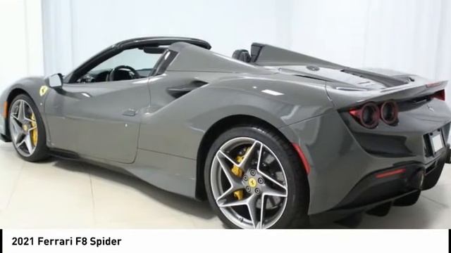 2021 Ferrari F8 Spider Roswell GA 268527 смотреть онлайн