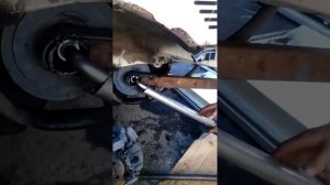 WV T4 Самодельный фиксатор для шкива коленвала