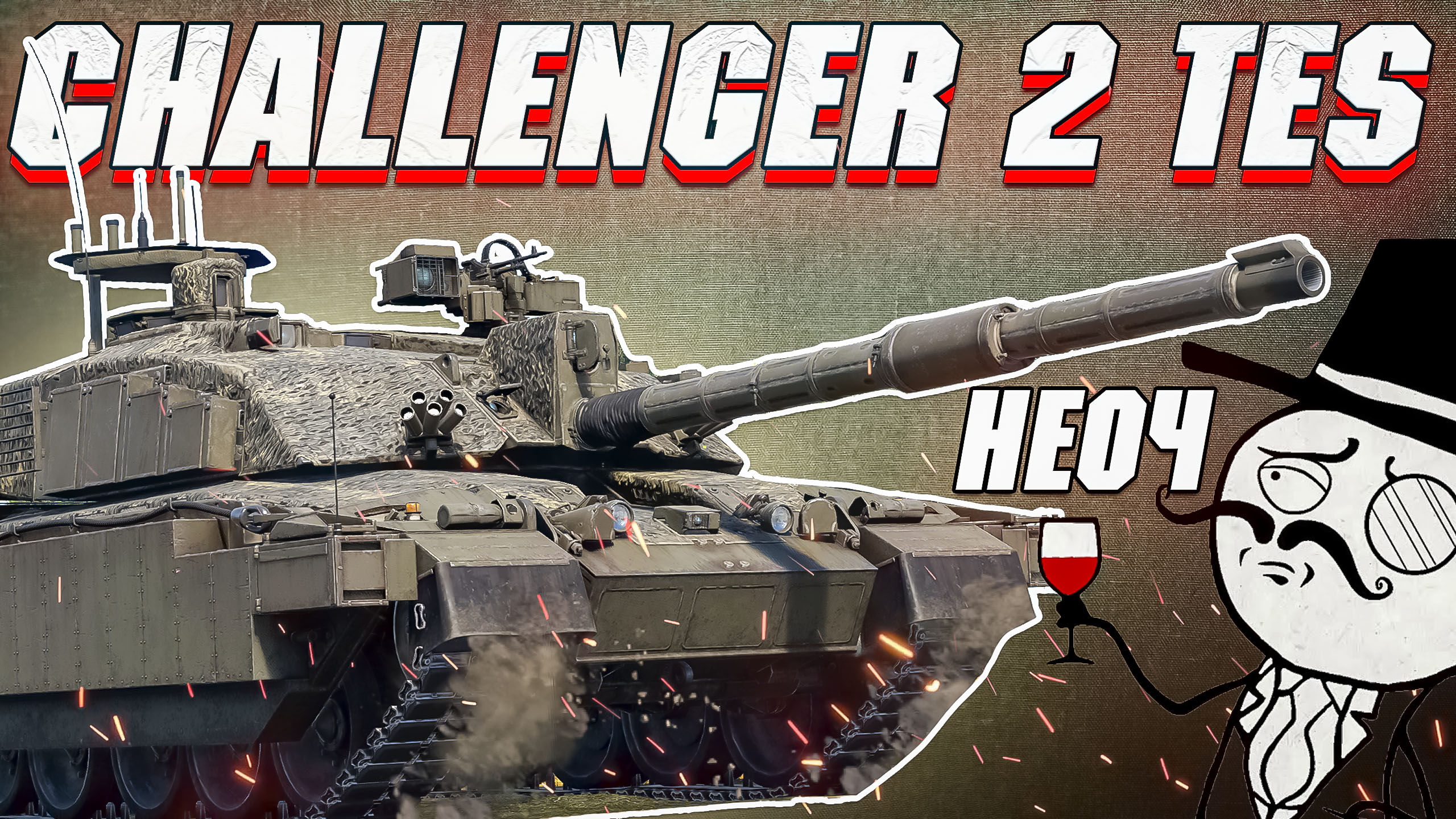 War Thunder - CHALLENGER 2 TES, НУ И ЖЕЕЕСТЬ... смотреть онлайн