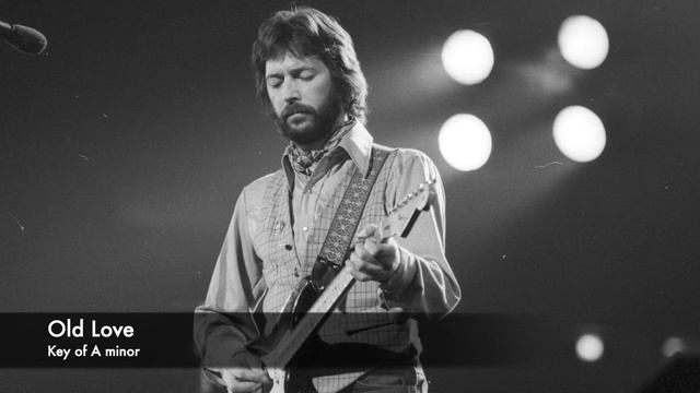 Eric Clapton Style Backing Track ( Old Love - A minor ) смотреть онлайн