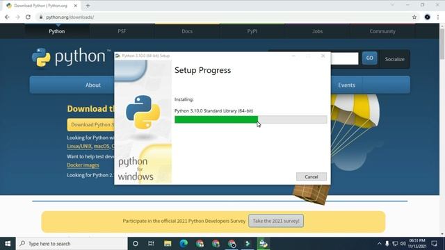 How to install Python on Windows 7/8/10/11| Python setup in windows 10/11 смотреть онлайн