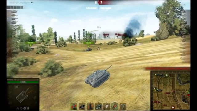 ТанкоVOD - E-25 - Прощание с "блохой" смотреть онлайн