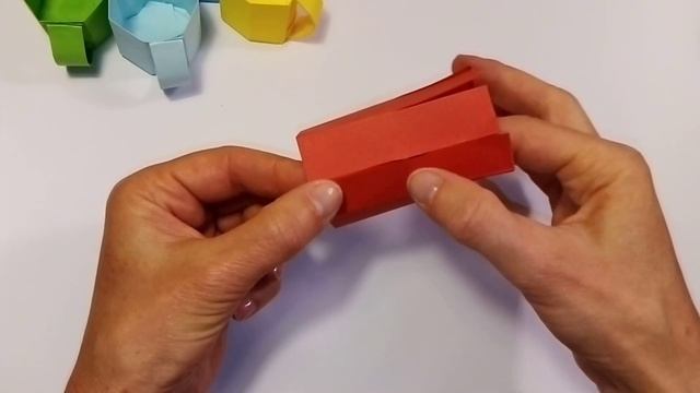 DIY Mini Paper Cup 3D Back to school Origami Tasse. Oригами чашка смотреть онлайн