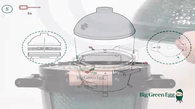 ➤ BIG GREEN EGG®ВИДЕО ИНСТРУКЦИЯ ПО СБОРКЕ ГРИЛЯ MINIMAX™ смотреть онлайн