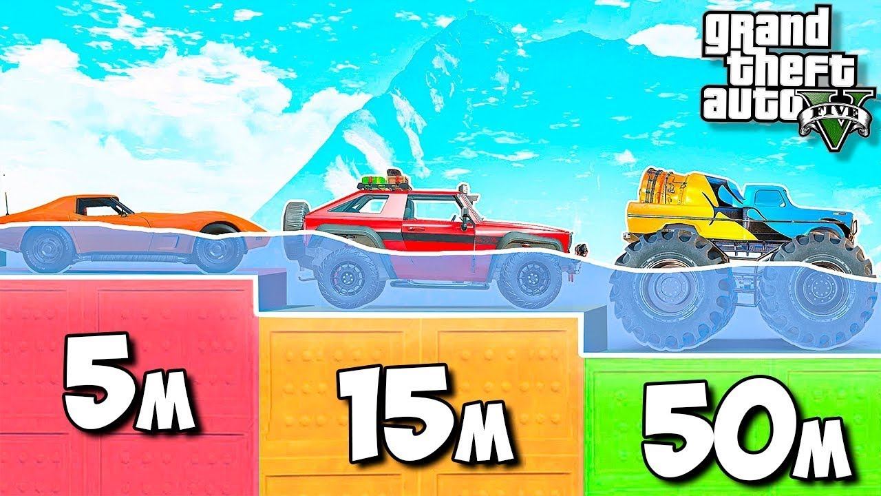 КАКАЯ ЧИТЕРСКАЯ МАШИНА ПРОЕДЕТ ПОД ВОДОЙ В ГТА 5 МОДЫ! ЭКСПЕРИМЕНТ ОБЗОР МОДА GTA 5! ГТА MODS ИГРЫ смотреть онлайн