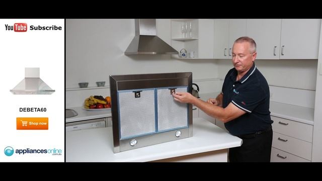 Delonghi Canopy Rangehood DEBETA60 reviewed by expert - Appliances Online смотреть онлайн
