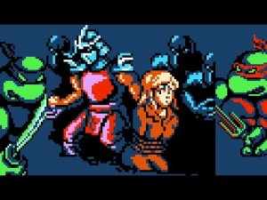 Teenage Mutant Ninja Turtles (NES) Все боссы без урона.