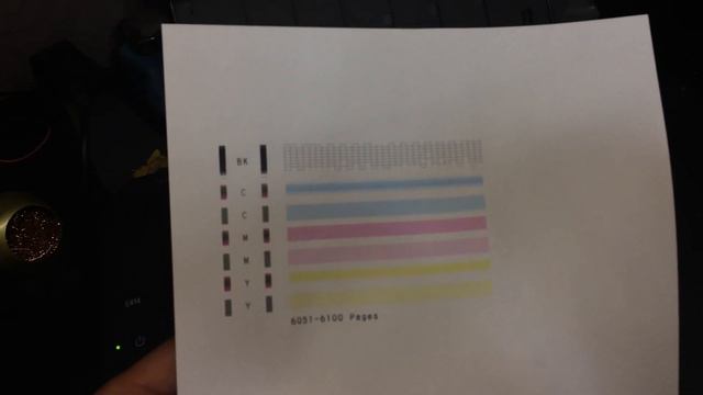 Диагностика плохой печати принтера Canon на примере модели E414 смотреть онлайн