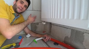 Лучший способ прокладки труб отопления в стяжке ? Установил радиаторы в дом из газобетона