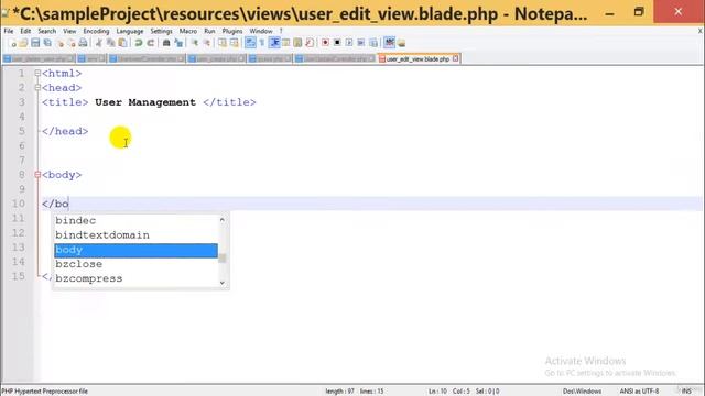 Laravel PHP Framework - Advanced | Updating Records Laravel Continues смотреть онлайн