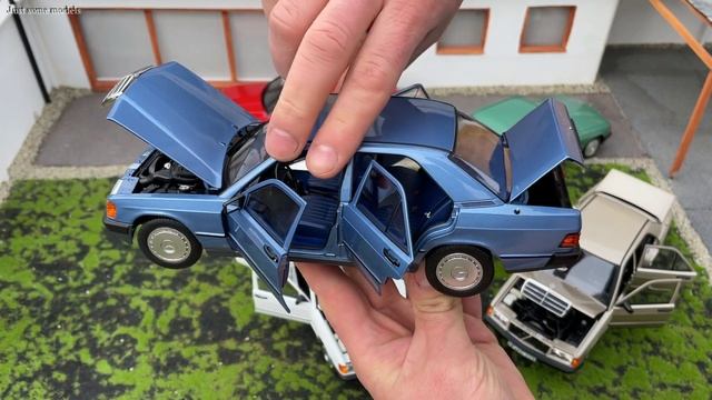 1:18 5x Mercedes-Benz W201 190E quick view - Norev смотреть онлайн